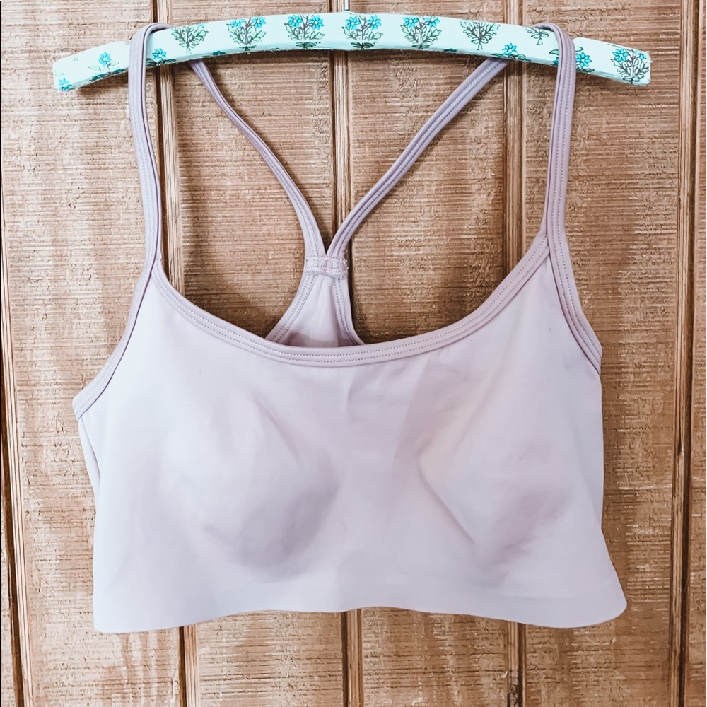 Seamless Mauve Unlined Bralette